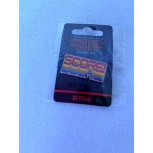 Stranger Things Loungefly Enamel Pin Score Retro Arcade Netflix Multi-Color NEW